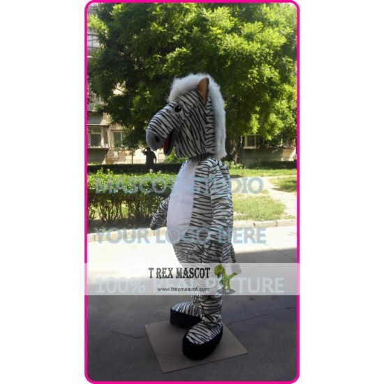 Mascot Zebra Mascot Costume