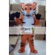 Christmas Halloween Funny Animal Tiger Mascot Costume