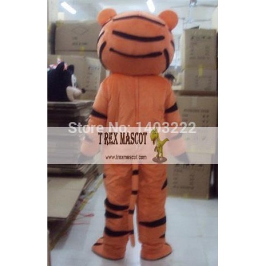 Christmas Halloween Funny Animal Tiger Mascot Costume