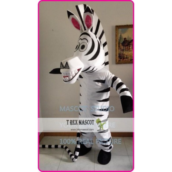 Mascot Zebra Mascot Marty Costume