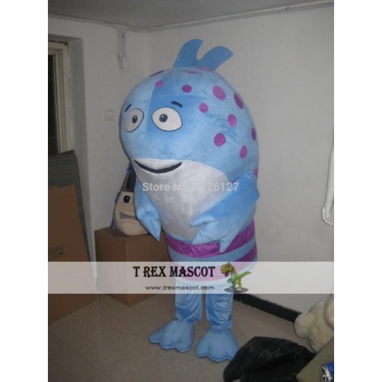 Mascot Pout-Pout Fish Mascot Costume