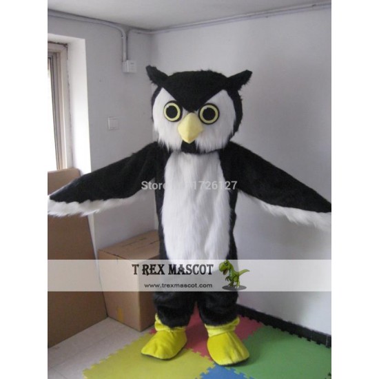 Mascot Plush Owl Hoot Mascot Costume