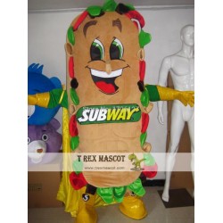 Mascot Sandwich Subman Mascot Costume