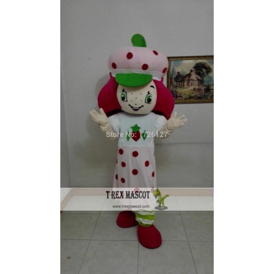 Mascot Strawberry Mascot Costume Anime Cartoon Cosplay