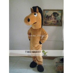 Mascot Brown Horse Mascot Costume