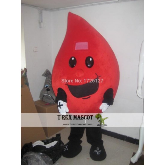 Mascot Drop Blood Mascot Costume