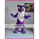 Mascot Purple Tiger Cat Mascot Costume