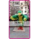 Green Plush Parrot Mascot Costume