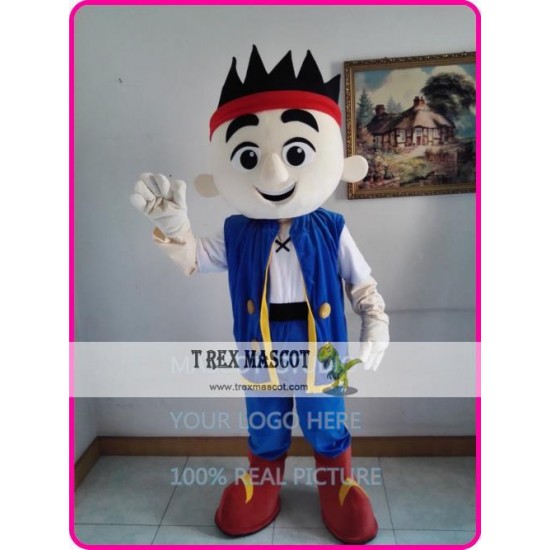 Pirates Boy Mascot Costume