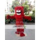 Red Lion Mascot Costume Plush Lion