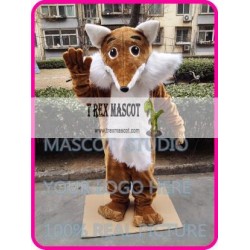 Plush Fox Mascot Costume