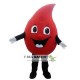 Red Drop Of Blood Mascot Costume Halloween Fantasia Mascot Costume