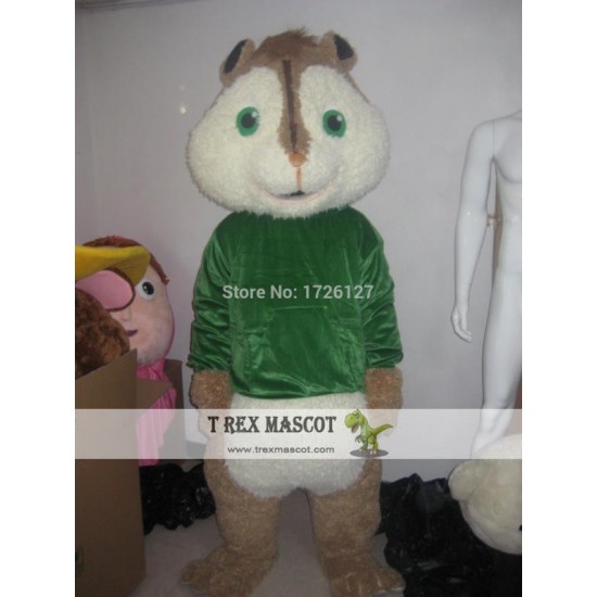 Mascot The Chipmunks Mascot Costume Cartoon Cosplay