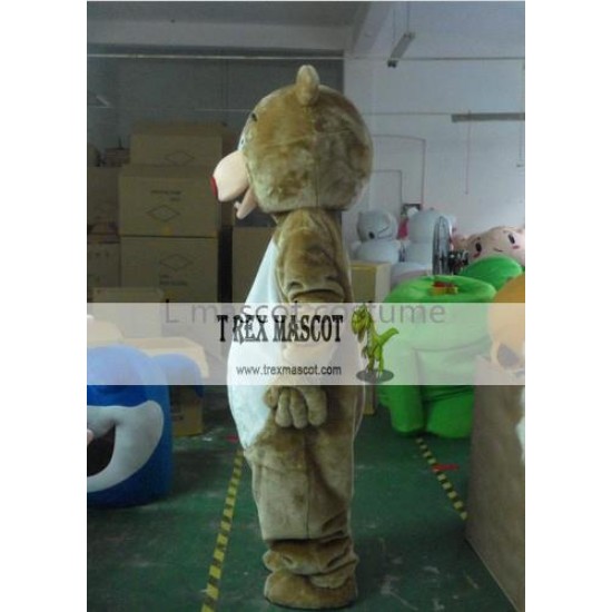 Adult Size Ew Professional Big Bear Mascot Costume Teddy Bear Mascot