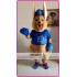 Mascot Blue Boxing Kangroo Roo Mascot Costume