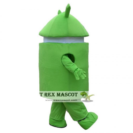 Professional Android Robot Mascot Costume Dress