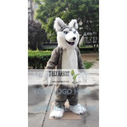 Mascot Realistic Husky Huskie Mascot Costume Dog Fursuit