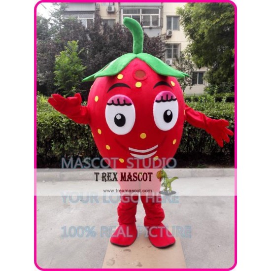 Strawberry Mascot Costume Fruit