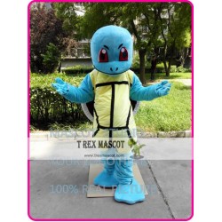 Squirtle Blue Turtle Mascot Costume