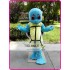 Squirtle Blue Turtle Mascot Costume