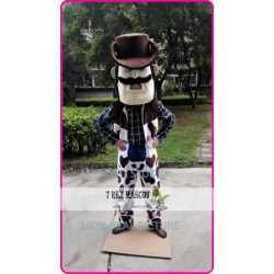 Power Cowboy Mascot Costume Cow Boy 41256