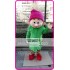 Mascot Green Dwarf Elf Mascot Costume