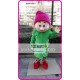 Mascot Green Dwarf Elf Mascot Costume