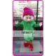 Mascot Green Dwarf Elf Mascot Costume