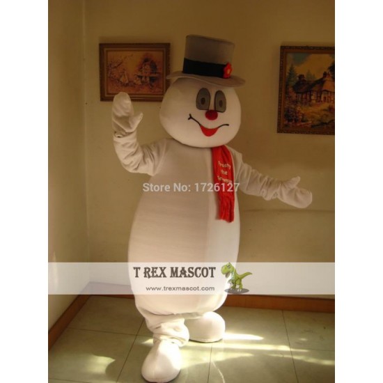 Mascot Snowman Mascot Costume