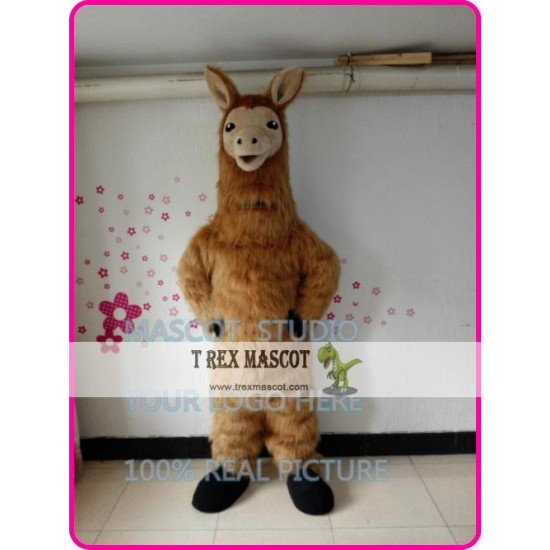 Llama Mascot Costume Cartoon