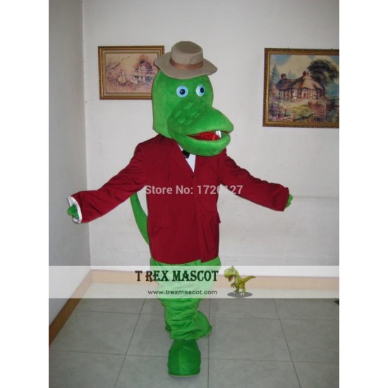 Crocodile Mascot Costume