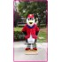 Mascot Penguin Mascot Costume With Red Shirt