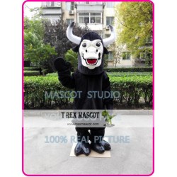 Black Bull Mascot Costume