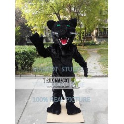 Black Panther Mascot Costume Leopard Cartoon