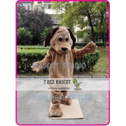 Brown Dog Mascot Costume