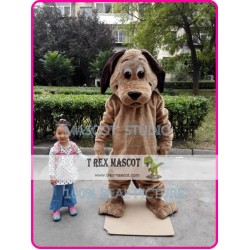 Brown Dog Mascot Costume