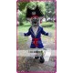 Mascot Pirate Dog Mascot Costume Grey Dog