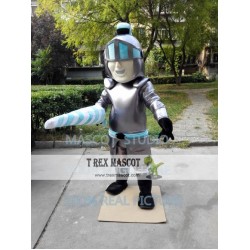 Knight Mascot Lanceer Trojan Costume Cartoon