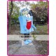 Bag Mascot Costume Blue Bag