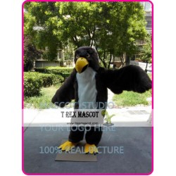 Plush Eagle Mascot Costume Blad Eagle