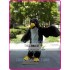 Plush Eagle Mascot Costume Blad Eagle