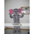 Mascot Grey Elephant Mascot Costume