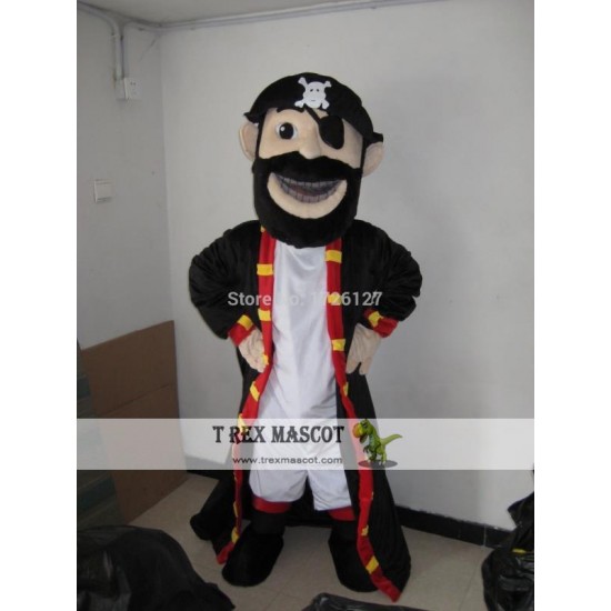 Mascot Captain Pirate Mascot Costume