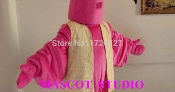 Red Flamingo Mascot Costume Bird Cosplay Cartoon Cosplay