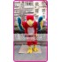 Plush Red Parrot Mascot Costume