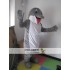 Mascot Grey Clever Dolphin Mascot Costume