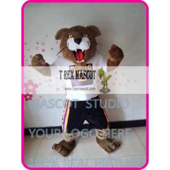 Mascot Cougar Mascot Wildcat Wild Cat Costume Mascot Costume