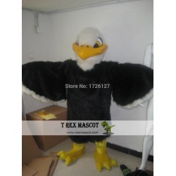 Black Eagle Mascot Hawk Falcon Mascot Costume