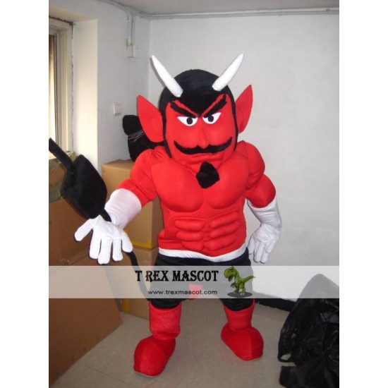 Mascot Red Devil Mascot Costume