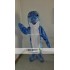 Mascot Blue Dolphin Mascot Costume Cartoon Cosplay Made Costumes